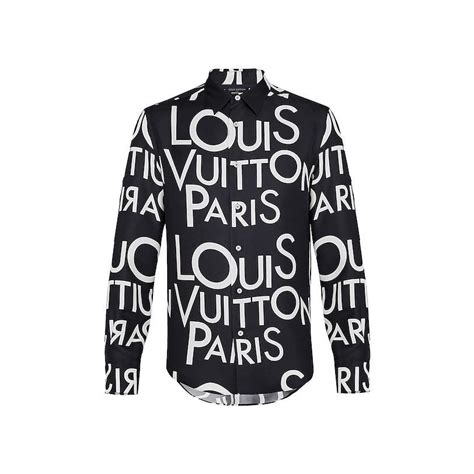 chemise louis vuitton|louis vuitton paris shirt.